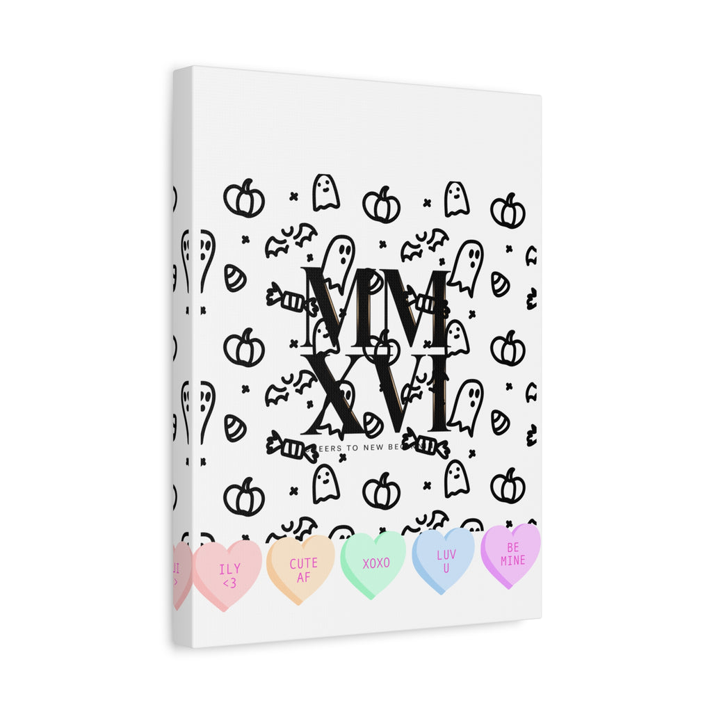 MMXXVI Roman Numerals Canvas | 2026 Roman Poster, NYE New Year Décor