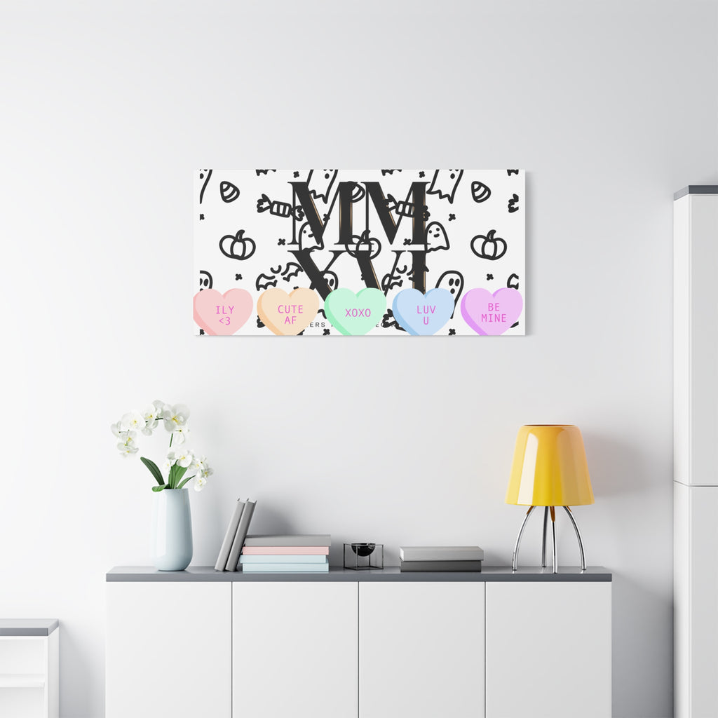 MMXXVI Roman Numerals Canvas | 2026 Roman Poster, NYE New Year Décor