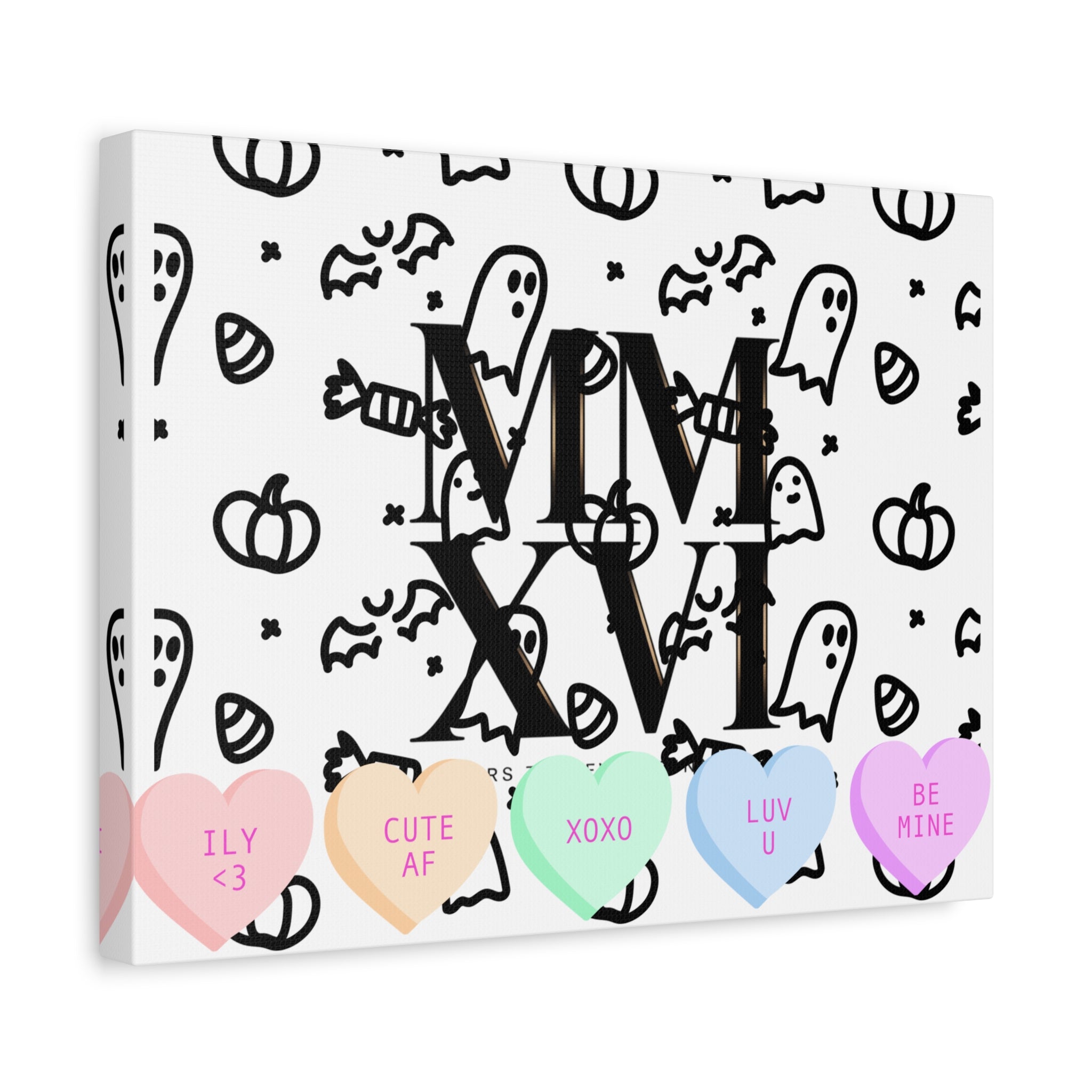 MMXXVI Roman Numerals Canvas | 2026 Roman Poster, NYE New Year Décor