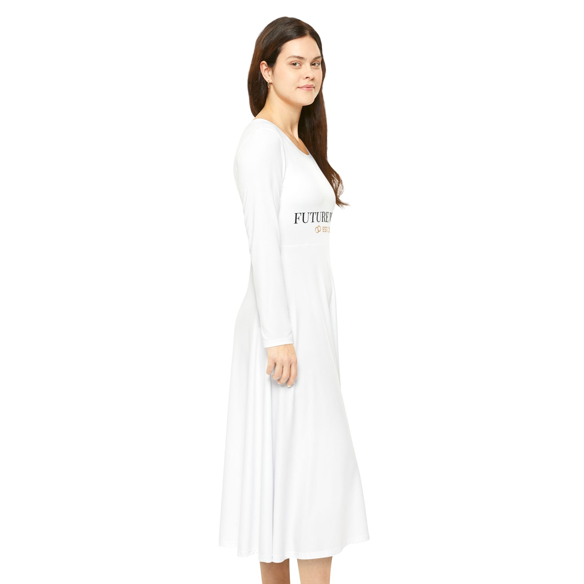 Future Wifey Long Sleeve Dance Dress — Bridal Bachelorette Party Dress (Est. 2025)