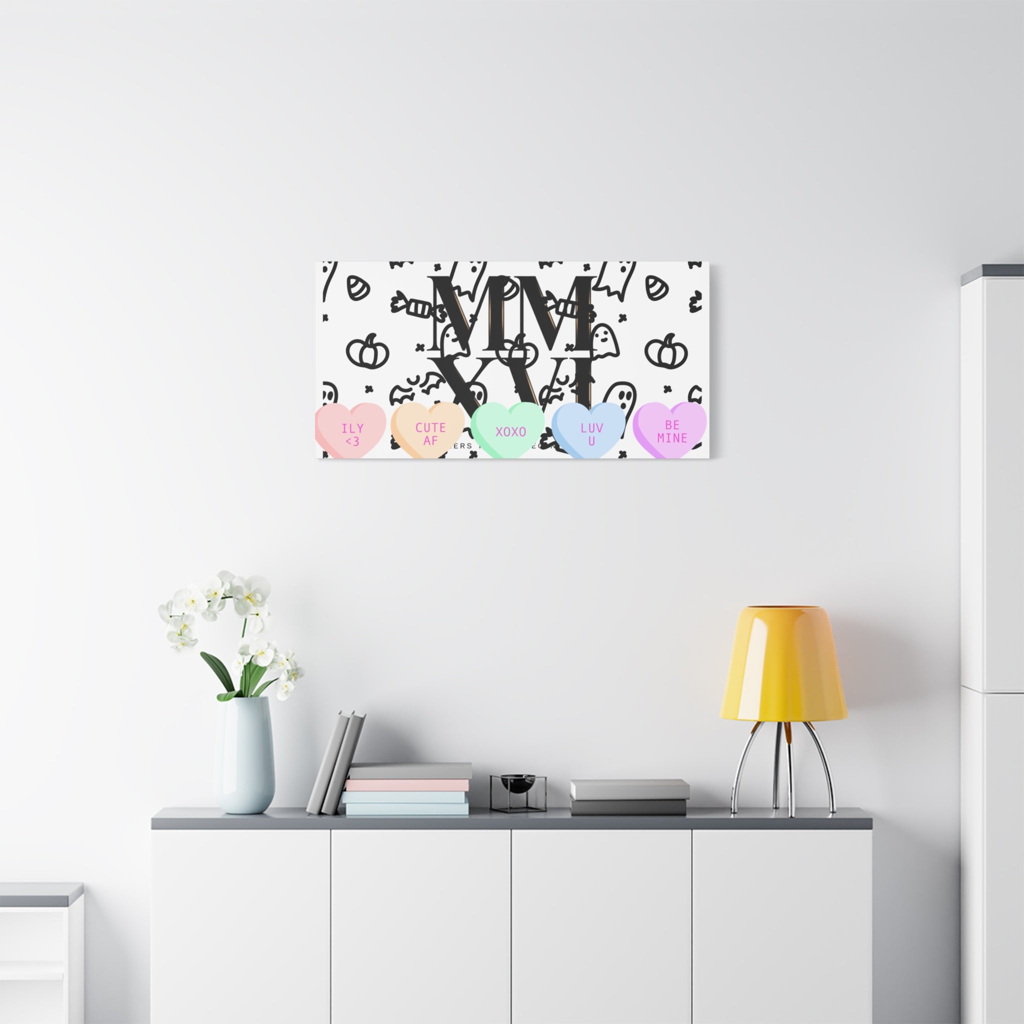 MMXXVI Roman Numerals Canvas | 2026 Roman Poster, NYE New Year Décor