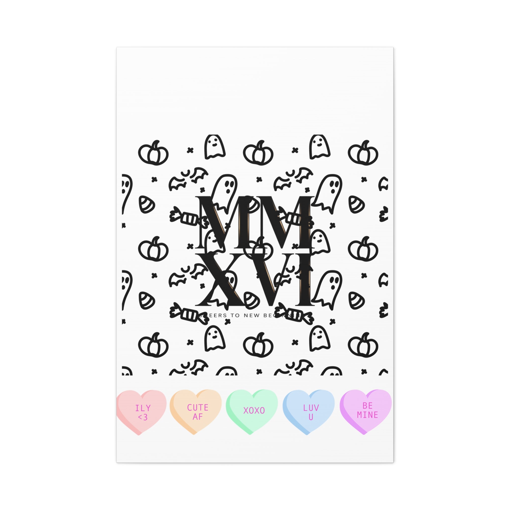 MMXXVI Roman Numerals Canvas | 2026 Roman Poster, NYE New Year Décor