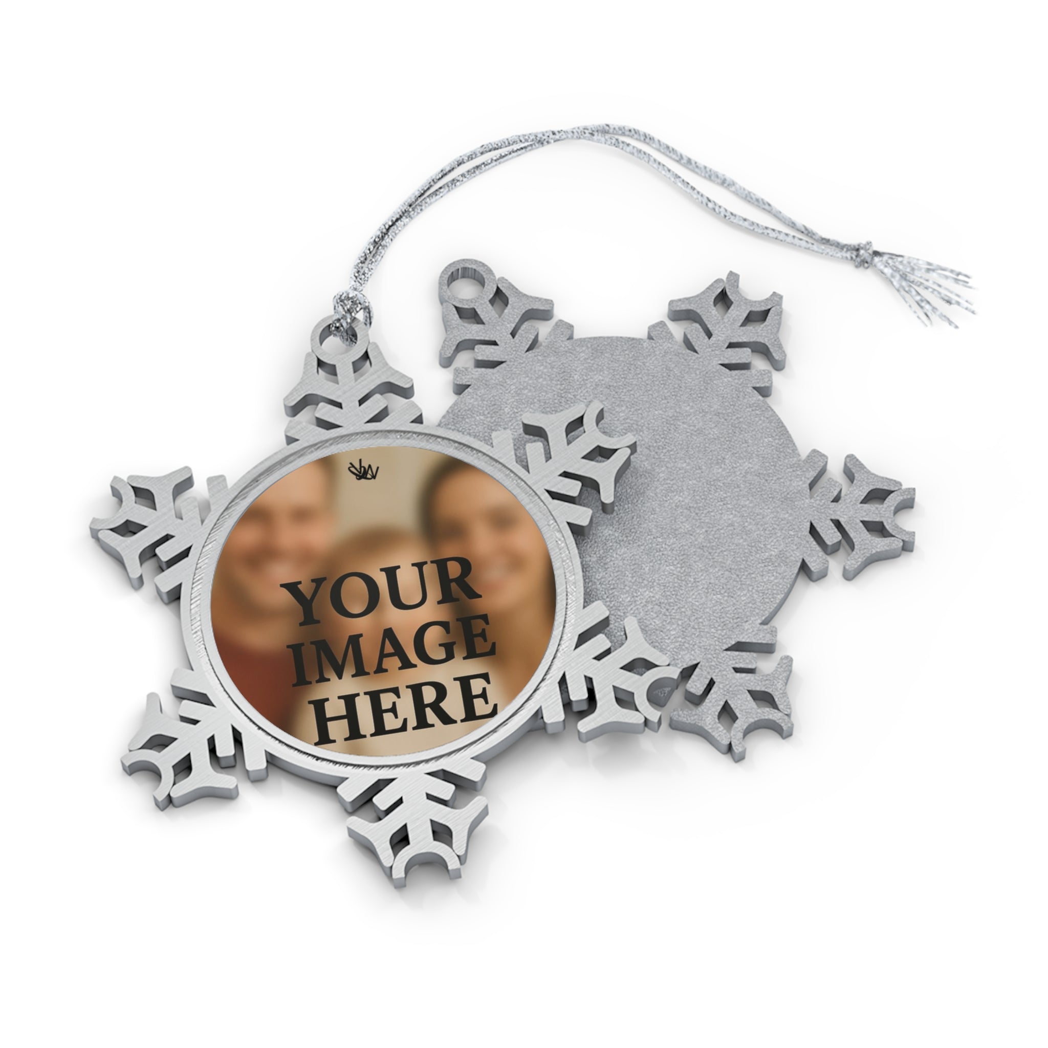 Pewter Snowflake Ornament