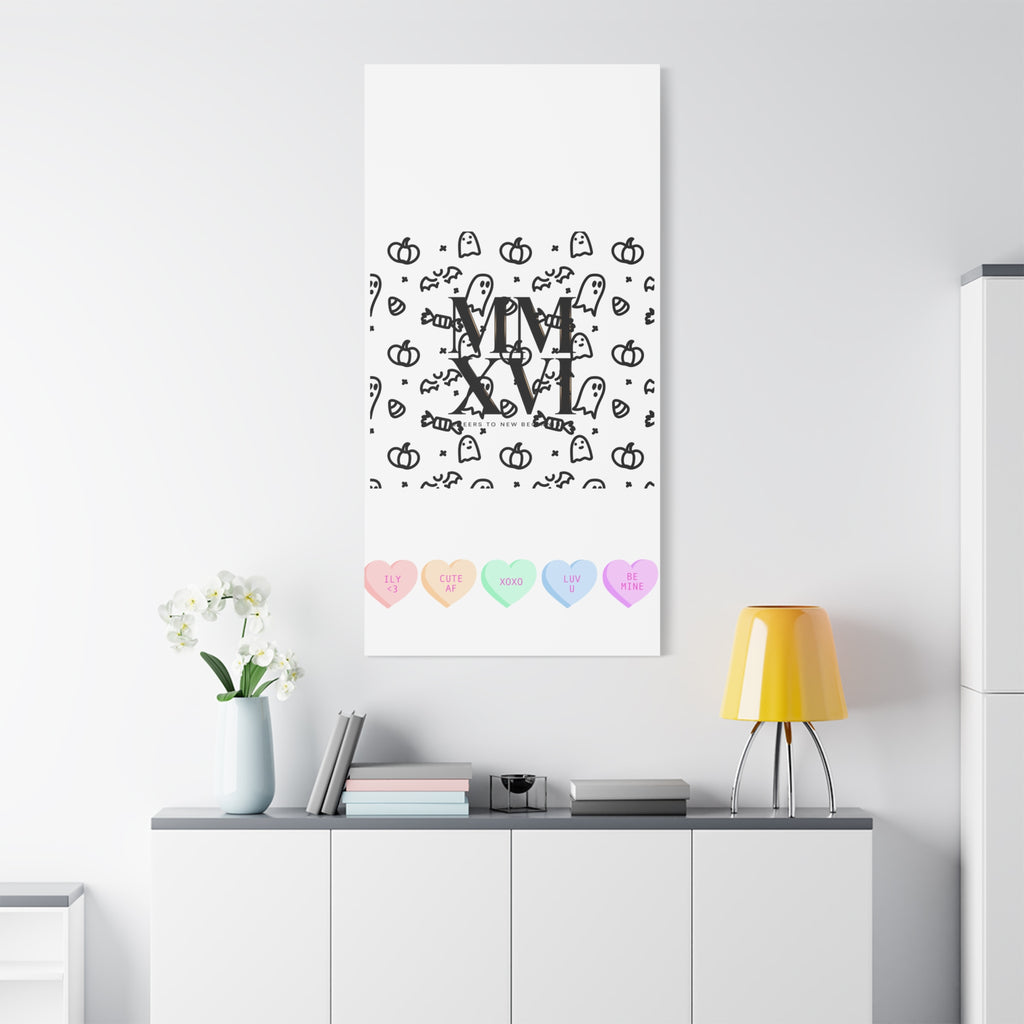 MMXXVI Roman Numerals Canvas | 2026 Roman Poster, NYE New Year Décor