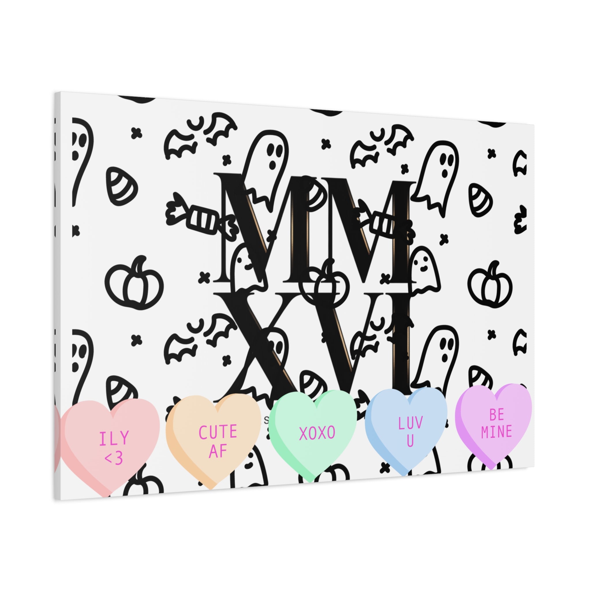 MMXXVI Roman Numerals Canvas | 2026 Roman Poster, NYE New Year Décor