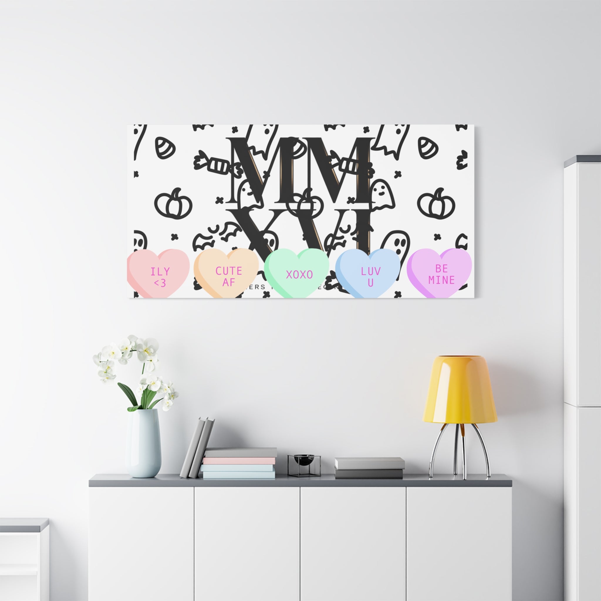 MMXXVI Roman Numerals Canvas | 2026 Roman Poster, NYE New Year Décor