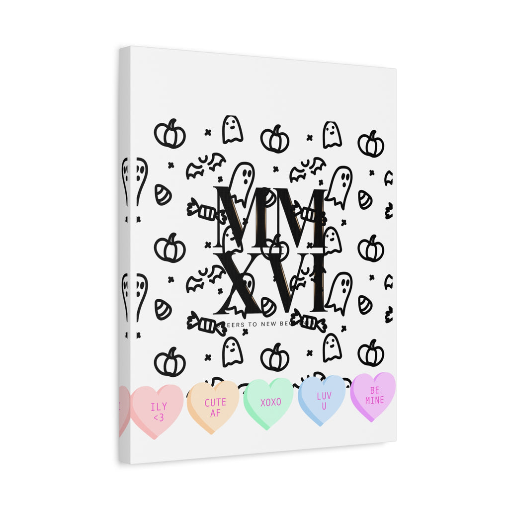 MMXXVI Roman Numerals Canvas | 2026 Roman Poster, NYE New Year Décor