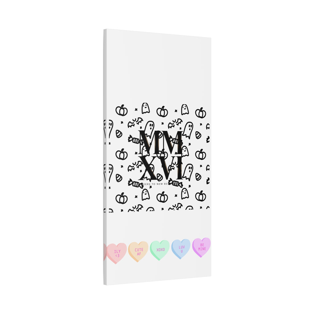 MMXXVI Roman Numerals Canvas | 2026 Roman Poster, NYE New Year Décor