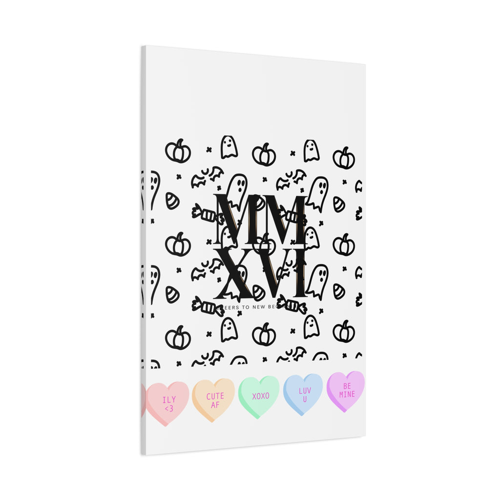 MMXXVI Roman Numerals Canvas | 2026 Roman Poster, NYE New Year Décor