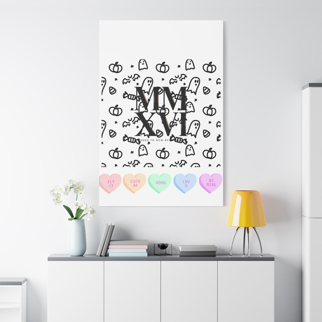 MMXXVI Roman Numerals Canvas | 2026 Roman Poster, NYE New Year Décor