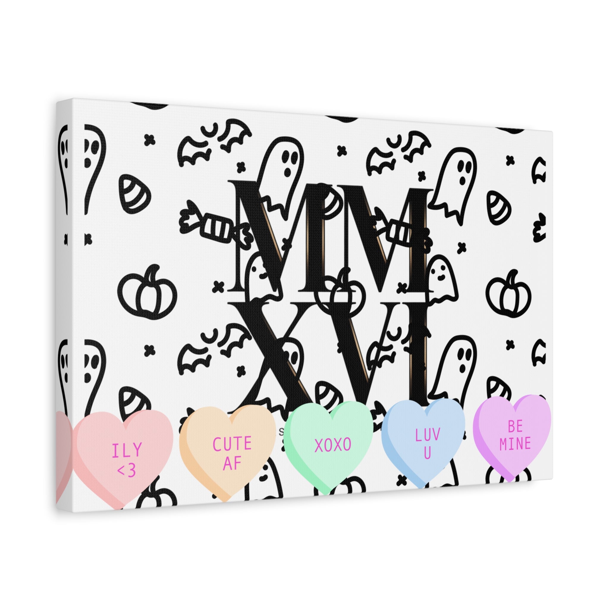 MMXXVI Roman Numerals Canvas | 2026 Roman Poster, NYE New Year Décor