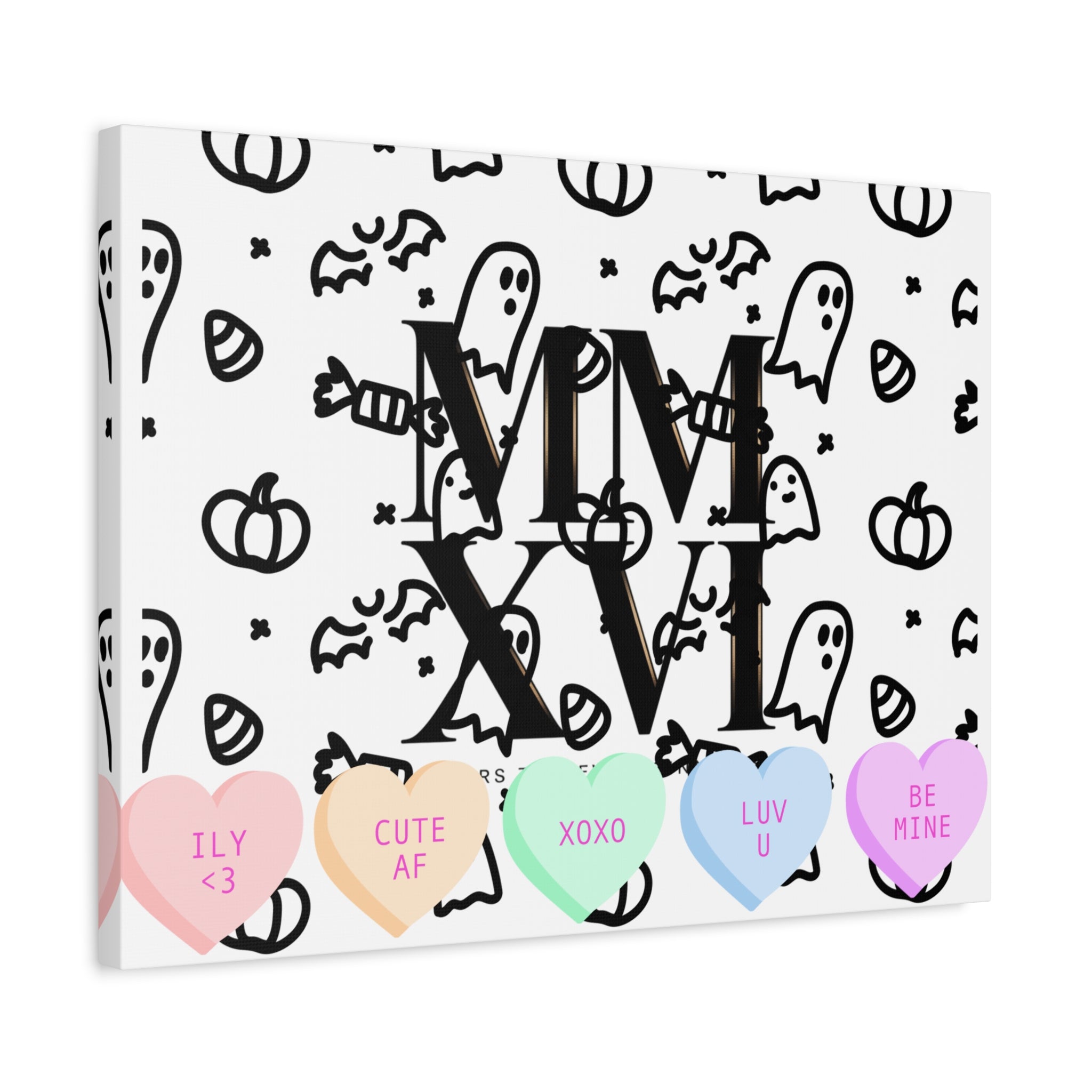 MMXXVI Roman Numerals Canvas | 2026 Roman Poster, NYE New Year Décor