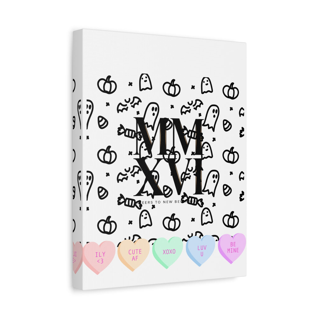 MMXXVI Roman Numerals Canvas | 2026 Roman Poster, NYE New Year Décor