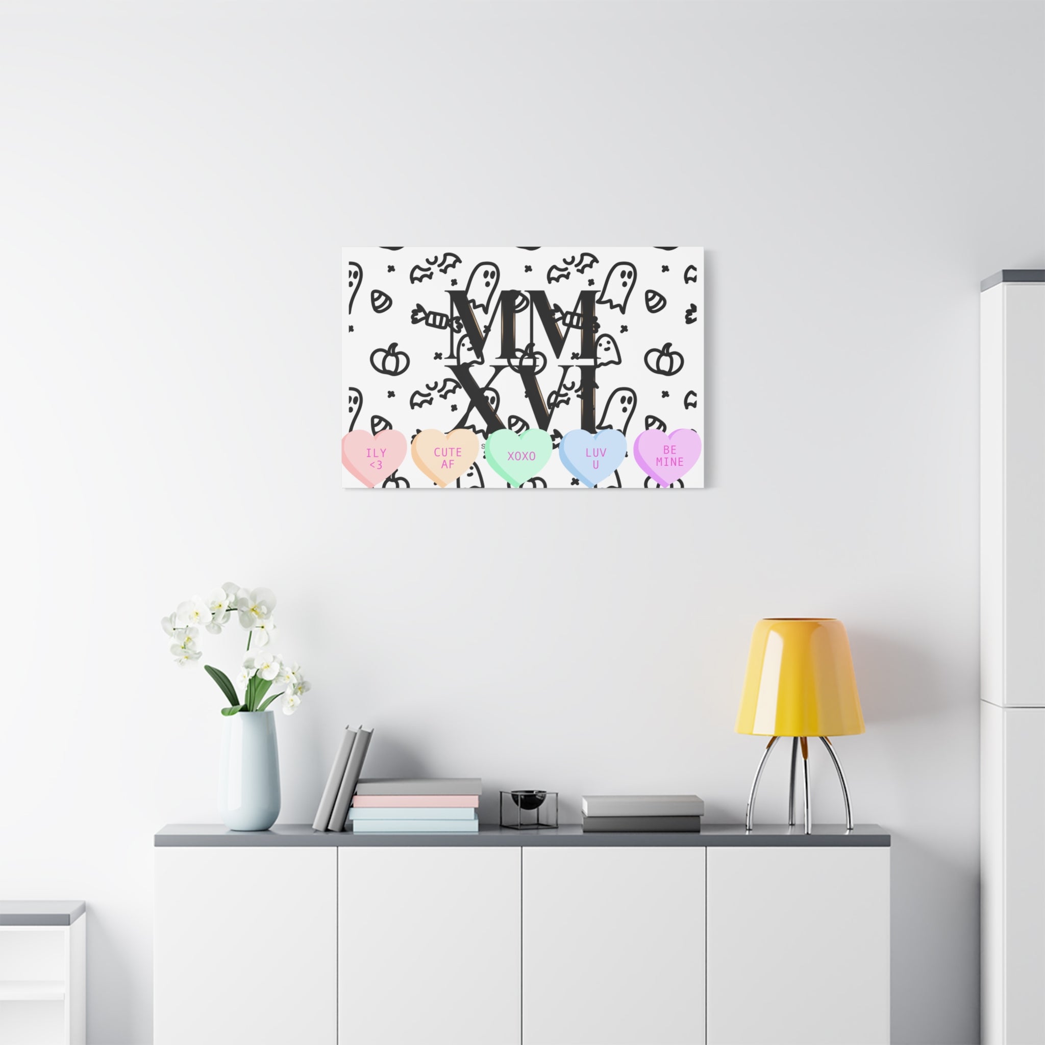 MMXXVI Roman Numerals Canvas | 2026 Roman Poster, NYE New Year Décor