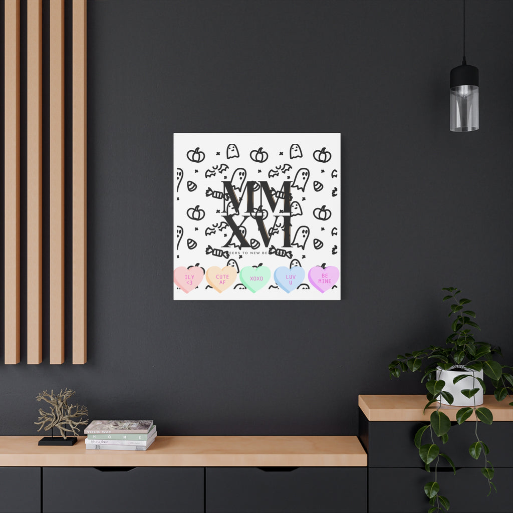 MMXXVI Roman Numerals Canvas | 2026 Roman Poster, NYE New Year Décor