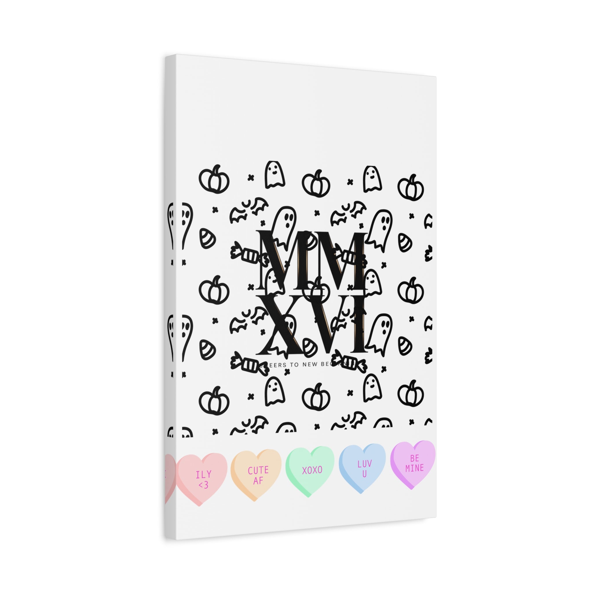 MMXXVI Roman Numerals Canvas | 2026 Roman Poster, NYE New Year Décor