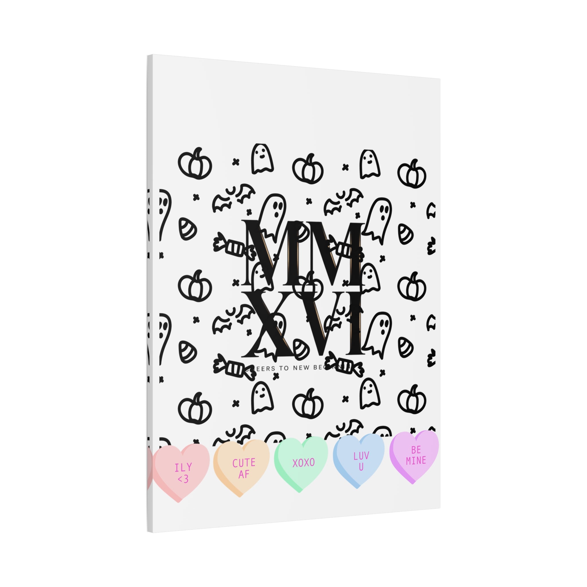 MMXXVI Roman Numerals Canvas | 2026 Roman Poster, NYE New Year Décor