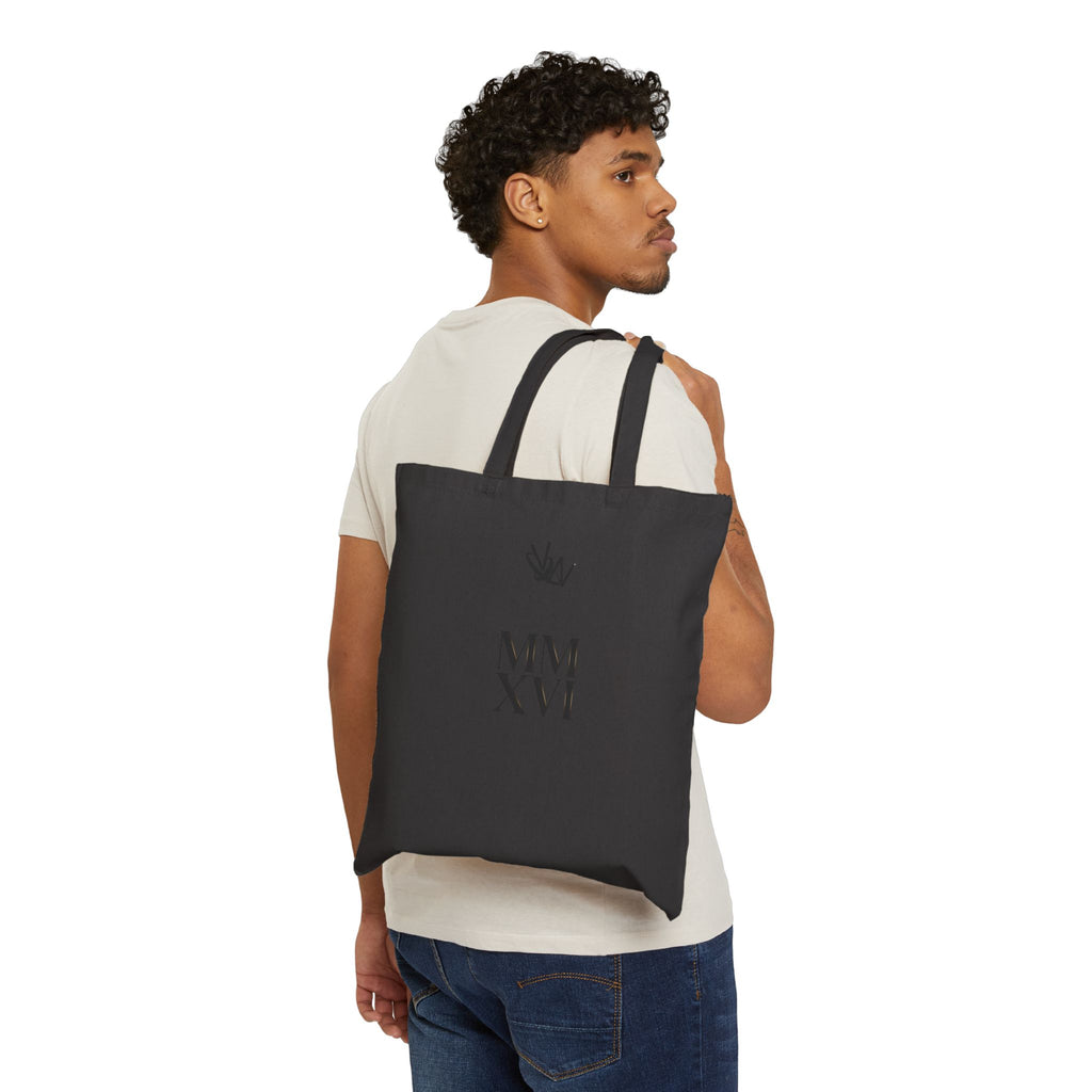 MMXXVI Roman Numerals Tote | 2026 minimalist varsity canvas