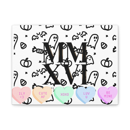 MMXXVI Roman Numerals Canvas | 2026 Roman Poster, NYE New Year Décor